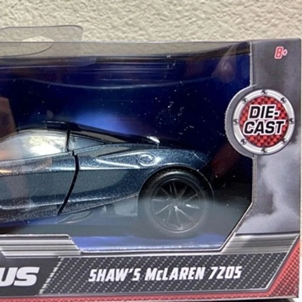 Fast & Furious Shaw's McLaren 720S Jada Toys Die-Cast 1:32 Model Car‎ NIP 2022